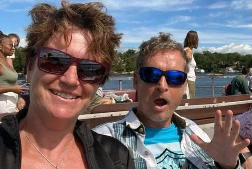 Colin Connelly and Heather Frank