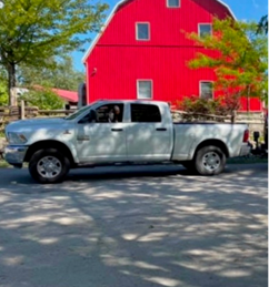 stolen pick up truck