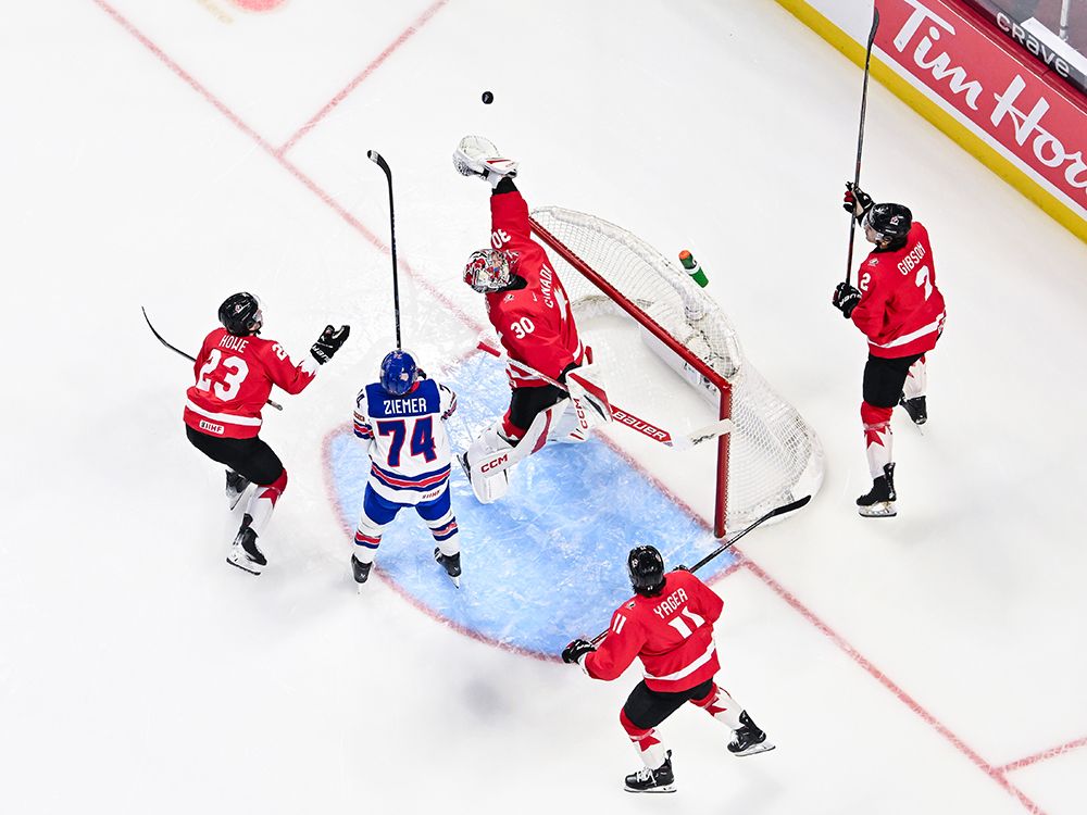 World Juniors quarterfinals Canada falls to US on New Year's Eve