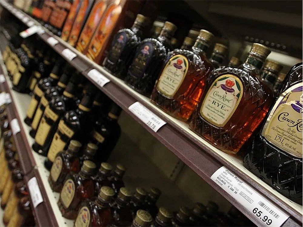 U.S. liquor back on shelves this holiday season, province to donate $500k to charity