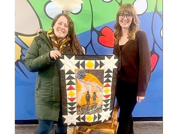Officials relieved to have quilt stolen in Timmins returned