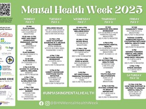 ‘There is no health without mental health’: Mental health week begins May 5 in Brantford, Brant Haldimand and Norfolk ‘There is no health without mental health’: Mental health week begins May 5 in Brantford, Brant Haldimand and Norfolk