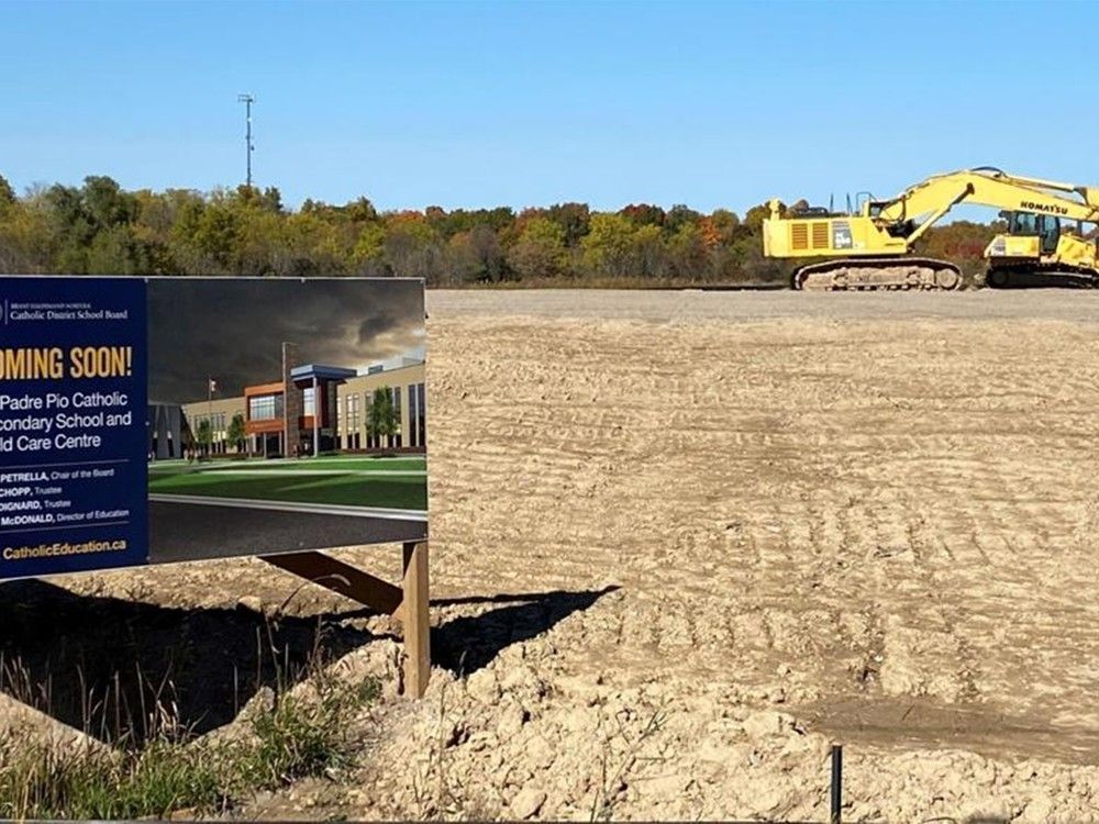 New Brantford Catholic high school opening delayed