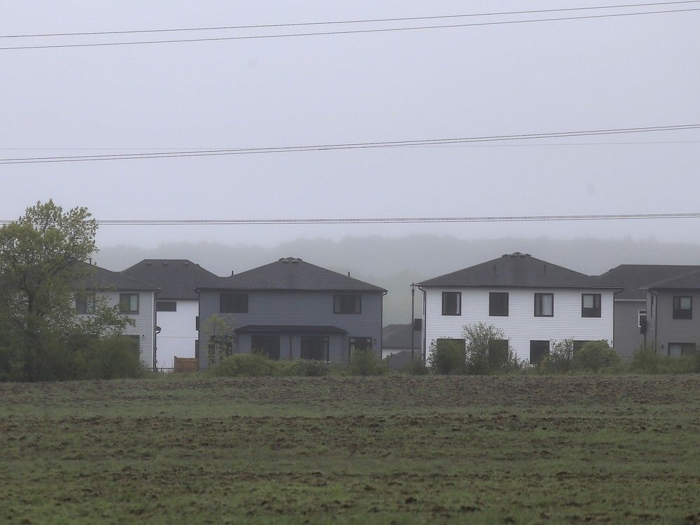 the city of kingston approved an update to its development charges on new construction in kingston, ont. on tuesday, may 20, 2025. (elliot ferguson/the whig-standard/postmedia network)