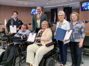 Brantford presents accessibility awards at city council meeting Brantford presents accessibility awards at city council meeting
