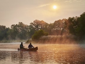 Hometown Information: Large number of points of interest draw folks to Brantford, Brant, and Six Nations 2 Canoeists enjoy a paddle down the Grand River