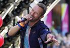 Chris Martin and Coldplay perform on NBC's Today show at Rockefeller Plaza on Tuesday, Oct. 8, 2024, in New York.