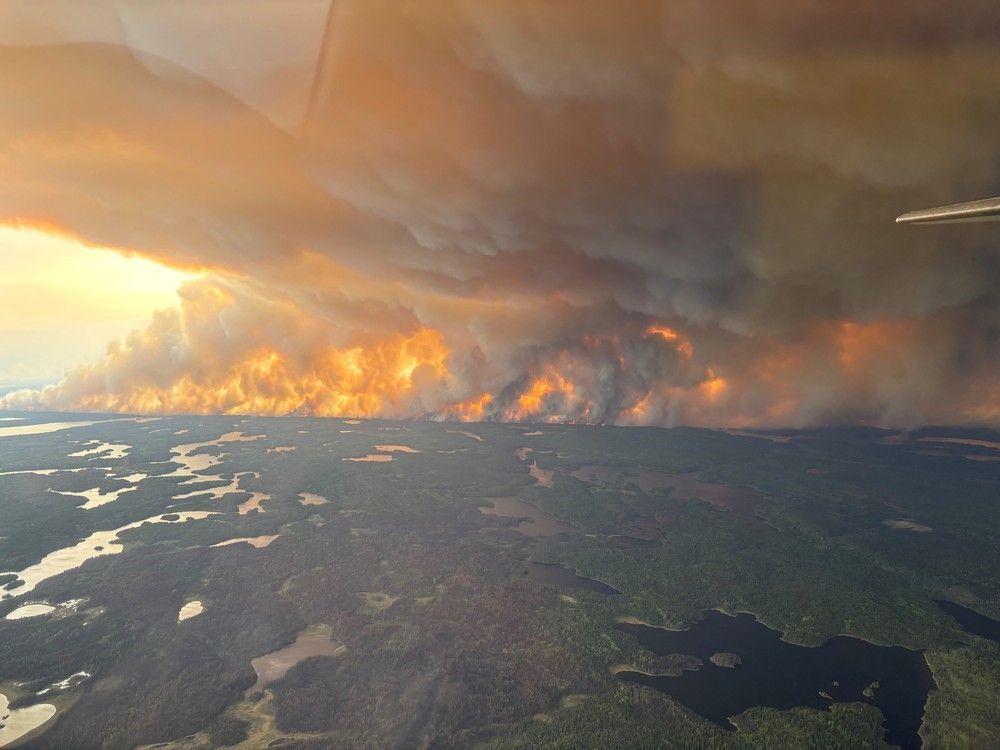 Hot, dry weather to continue, with break from smoke