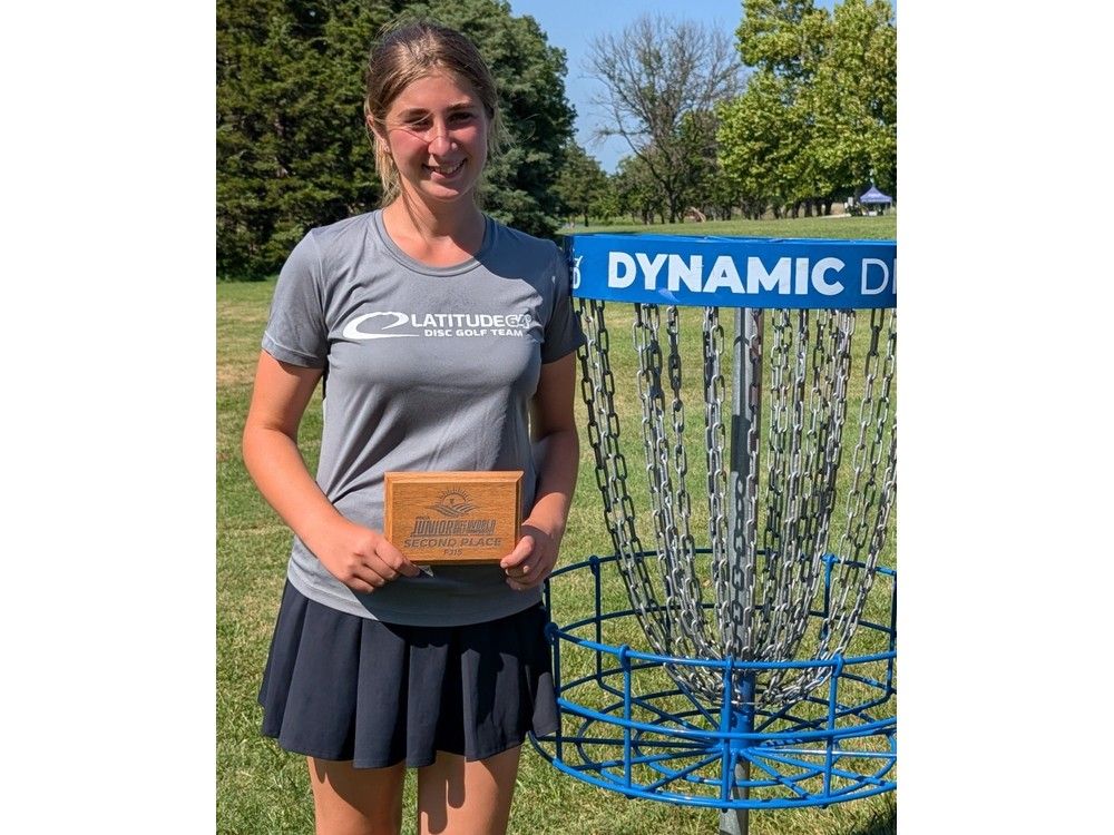 Paris' Brooklyn O'Krafka wins world disc golf silver medal