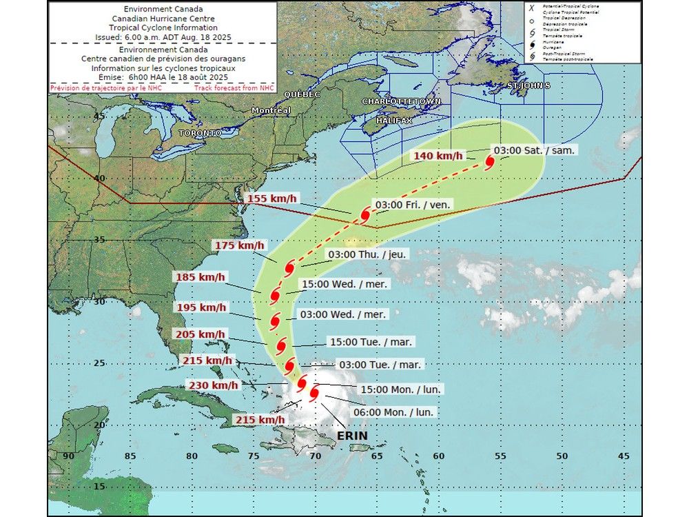Experts watching massive hurricane's approach
