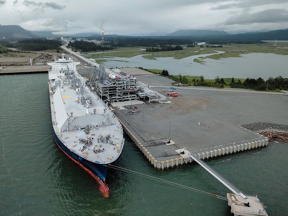 The Americans are selling Canadian natural gas to Europe at a profit