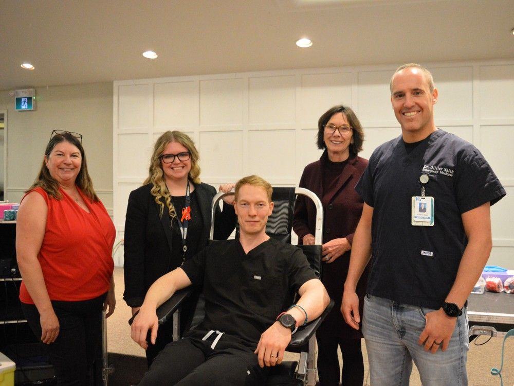 Cornwall Community Hospital partners with Canadian Blood Services on World Trauma Day
