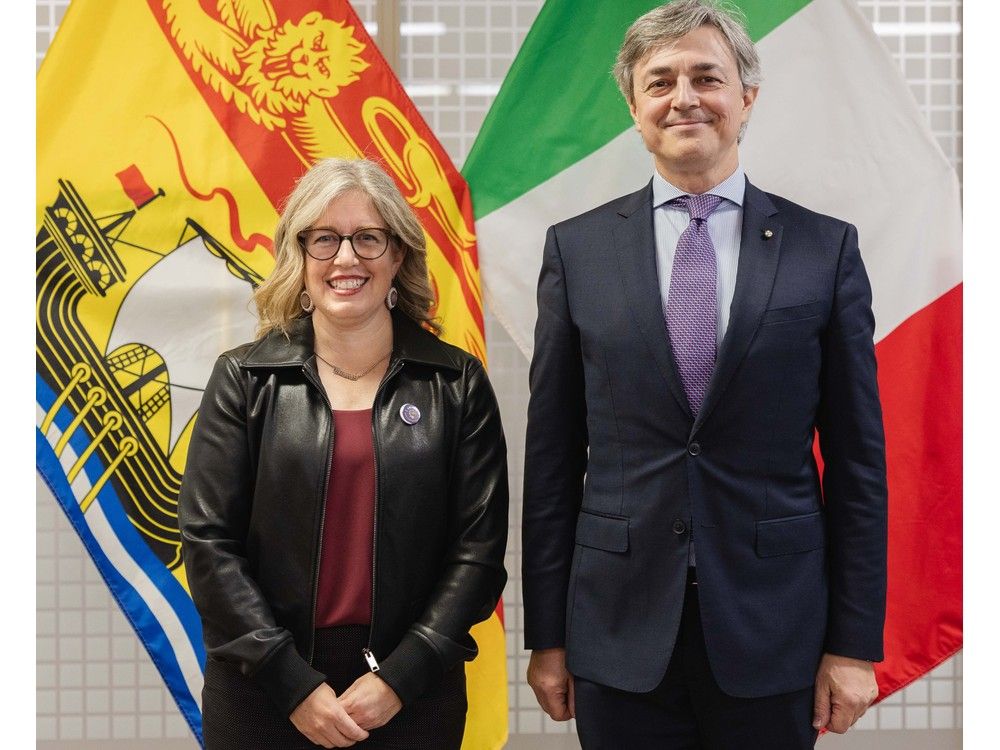 Ambassador wants New Brunswick involved in Canada-Italy partnerships