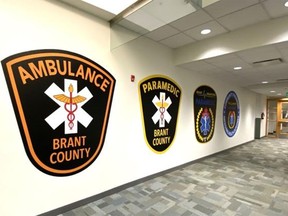 How Brant’s outgoing paramedic chief helped flip the service round 1 Crest display on wall