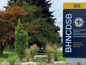 Brant Haldimand Norfolk Catholic District School Board's office.