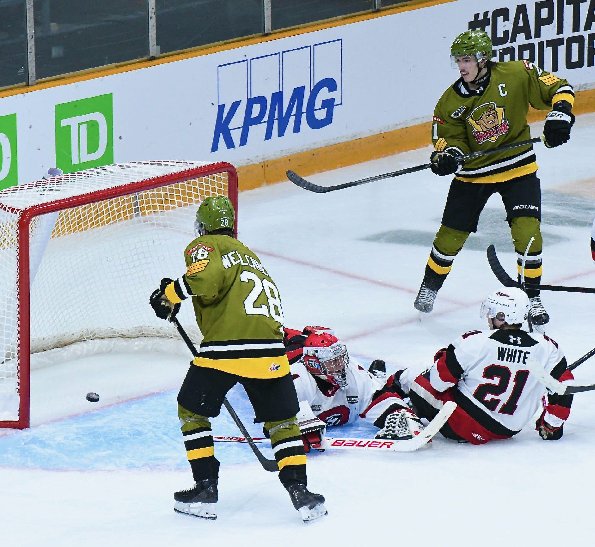 North Bay Battalion end road trip with 6-3 loss to powerful Ottawa on Sunday afternoon