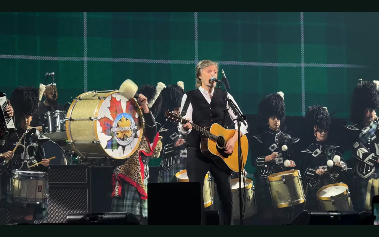 Paris Port Dover Pipe Band teams up with legendary Paul McCartney in Hamilton