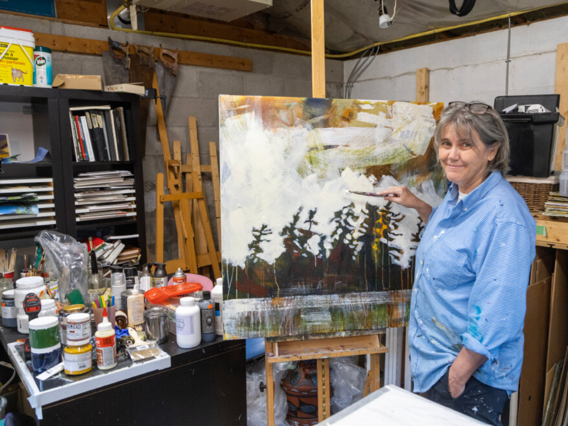 London humanitarian Jane Roy embraces passion for art: 'Life lessons'