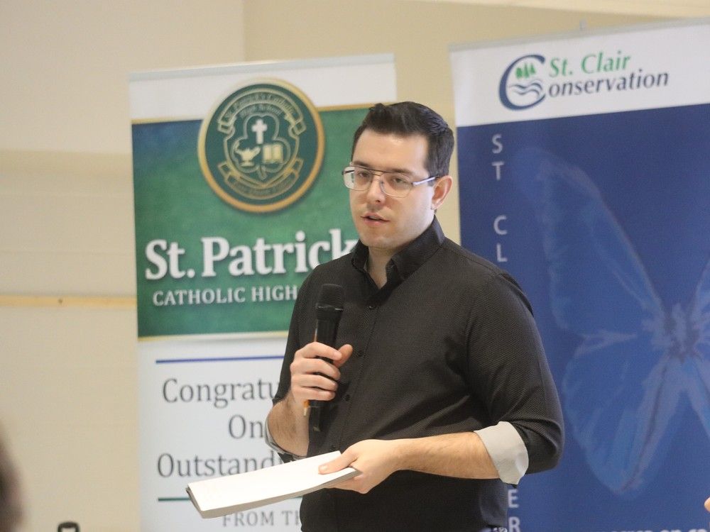 Sarnia St. Pat's students get a taste of farming