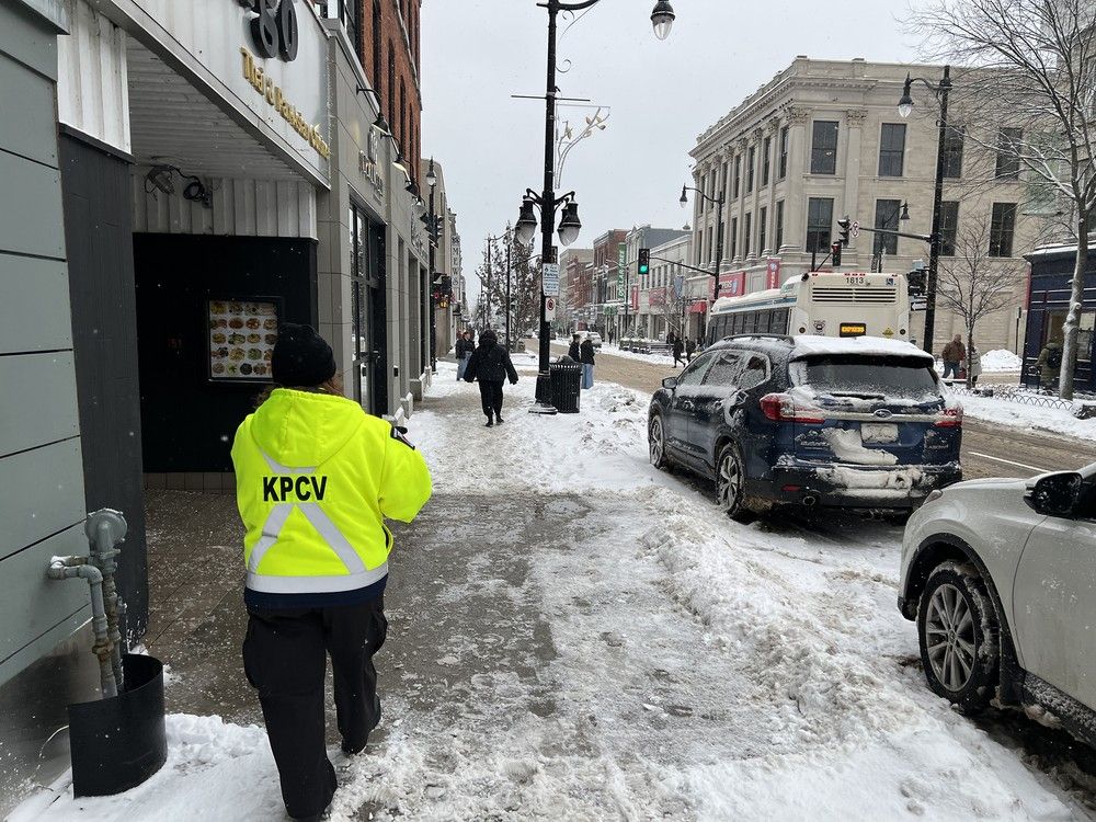 Kingston Police Community Volunteers educate downtown merchants on CAMSafe