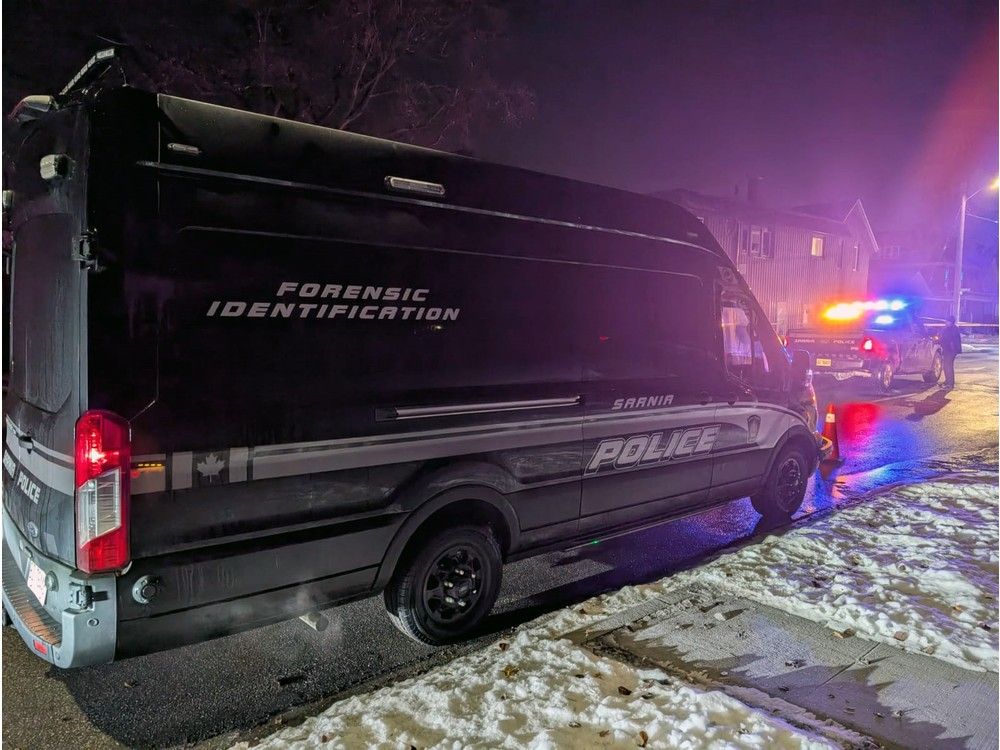 A person died during an overnight fire that’s not considered suspicious, Sarnia police say.