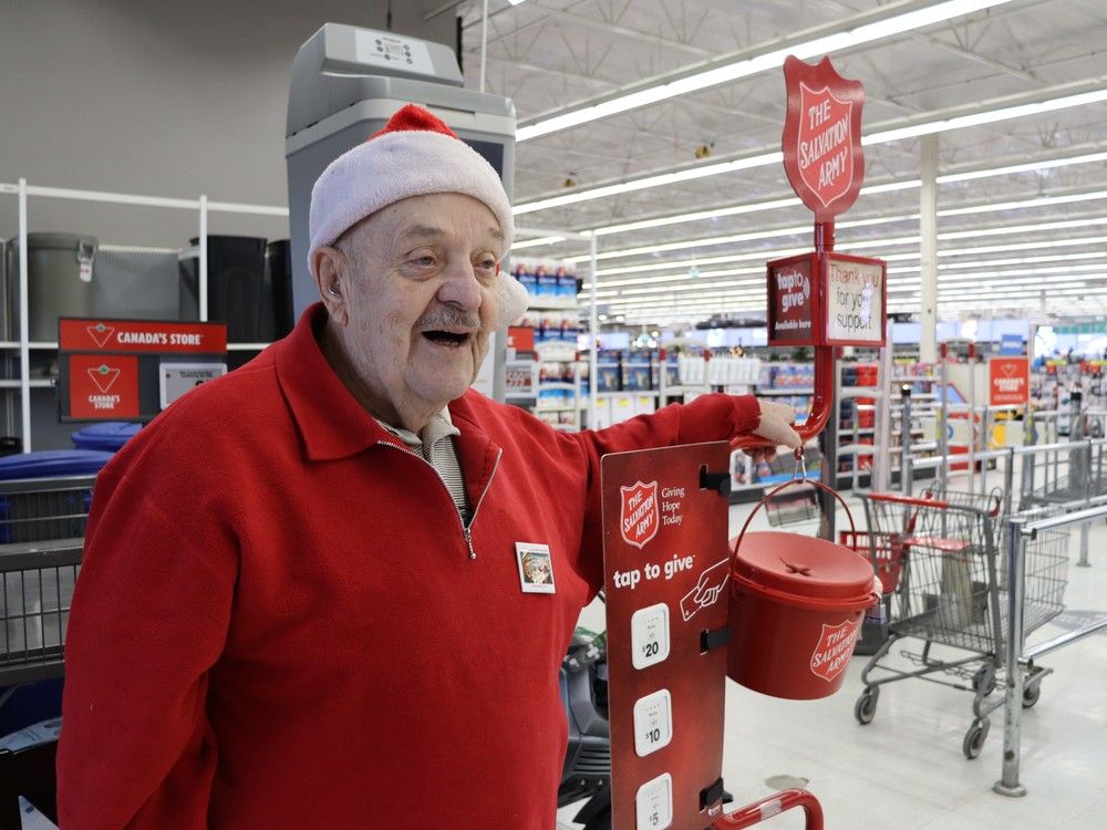 The coordinator of Sarnia’s Salvation Army Kettle campaign was feeling positive Monday going into the fundraiser’s final days.