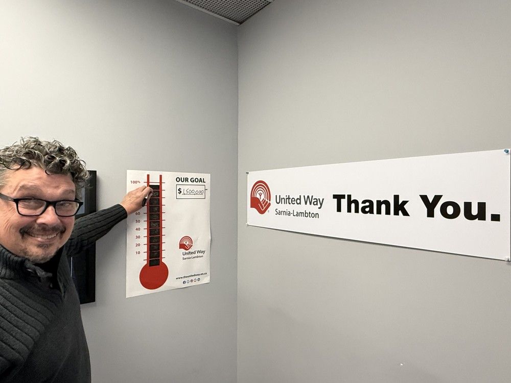 The campaign is now at 96 per cent of the $1.5 million goal with $65,600 left to raise.