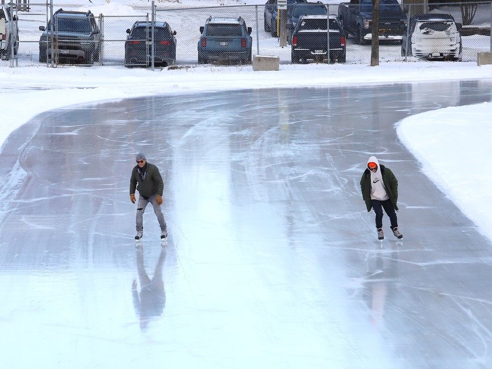 Queen's Athletic Field skating oval