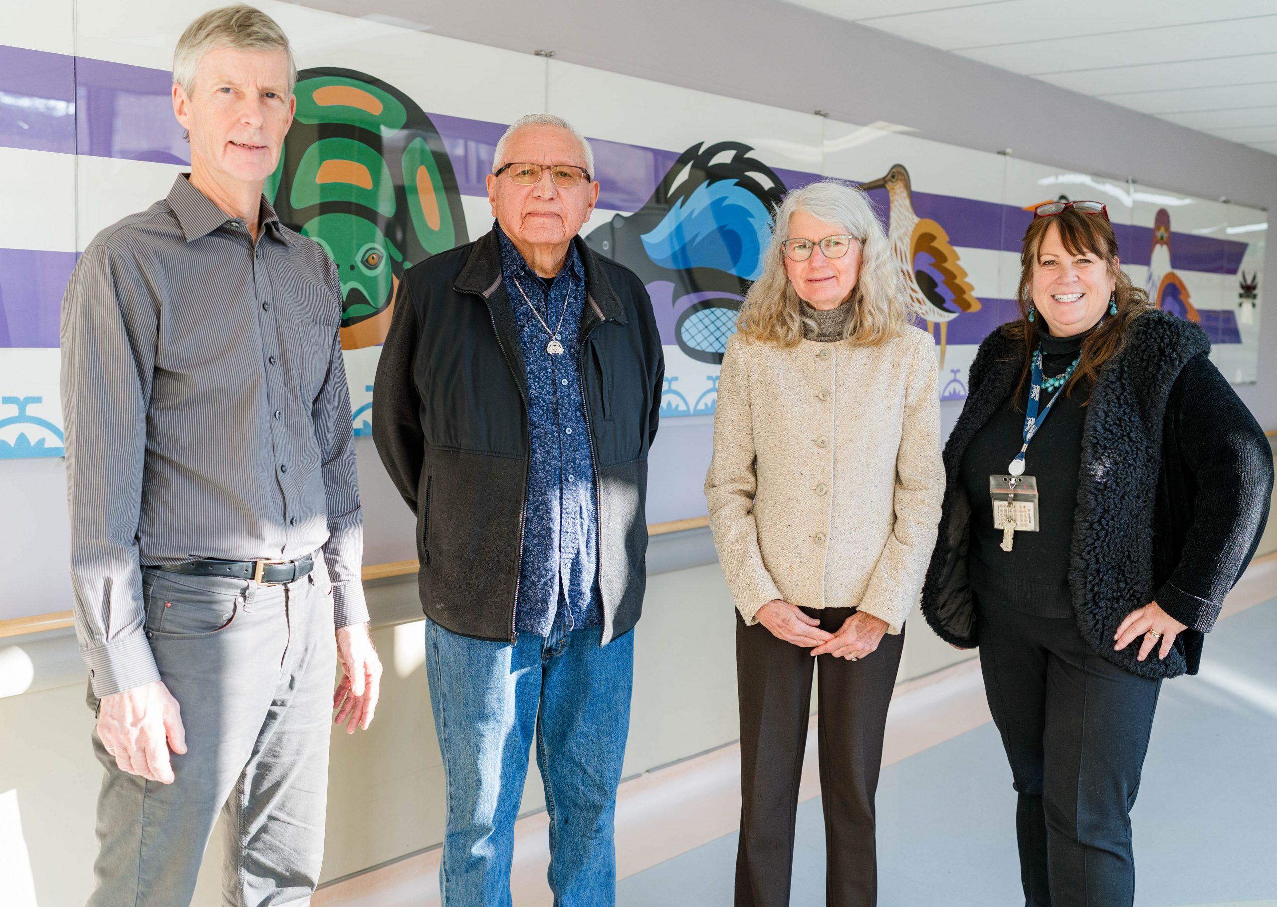 Norfolk General Hospital unveils new Indigenous mural