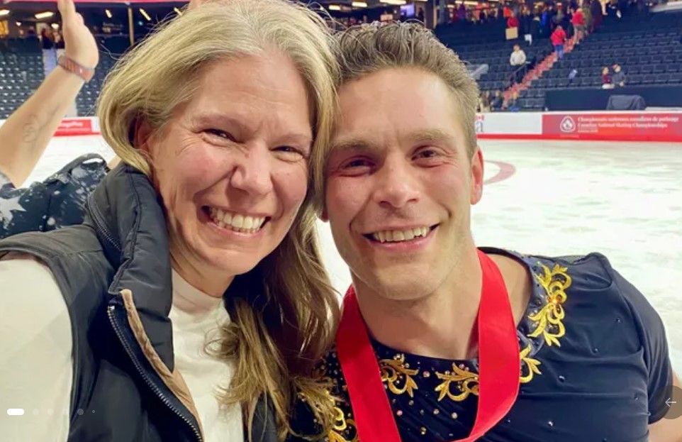 Friends help mother travel to Milan to watch Belleville son compete in Olympics