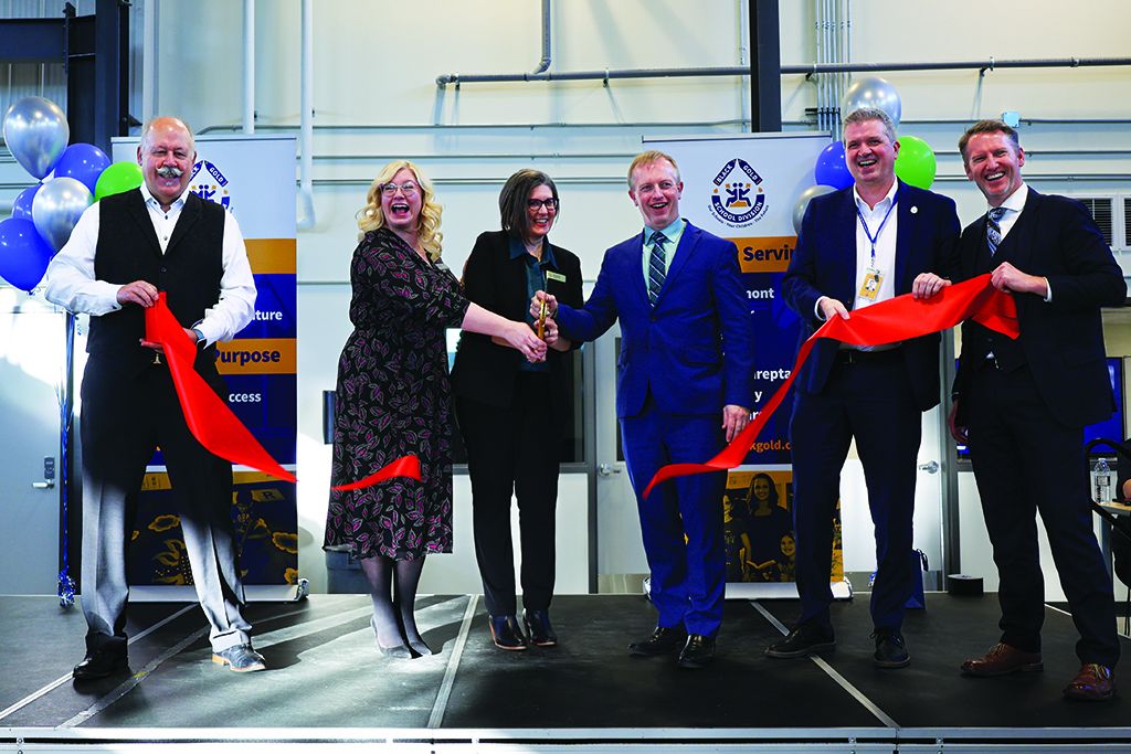 Calmar School holds grand opening celebration of new trades addition