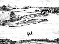 Gilberts, Dawn Mills, settlement, Sydenham River