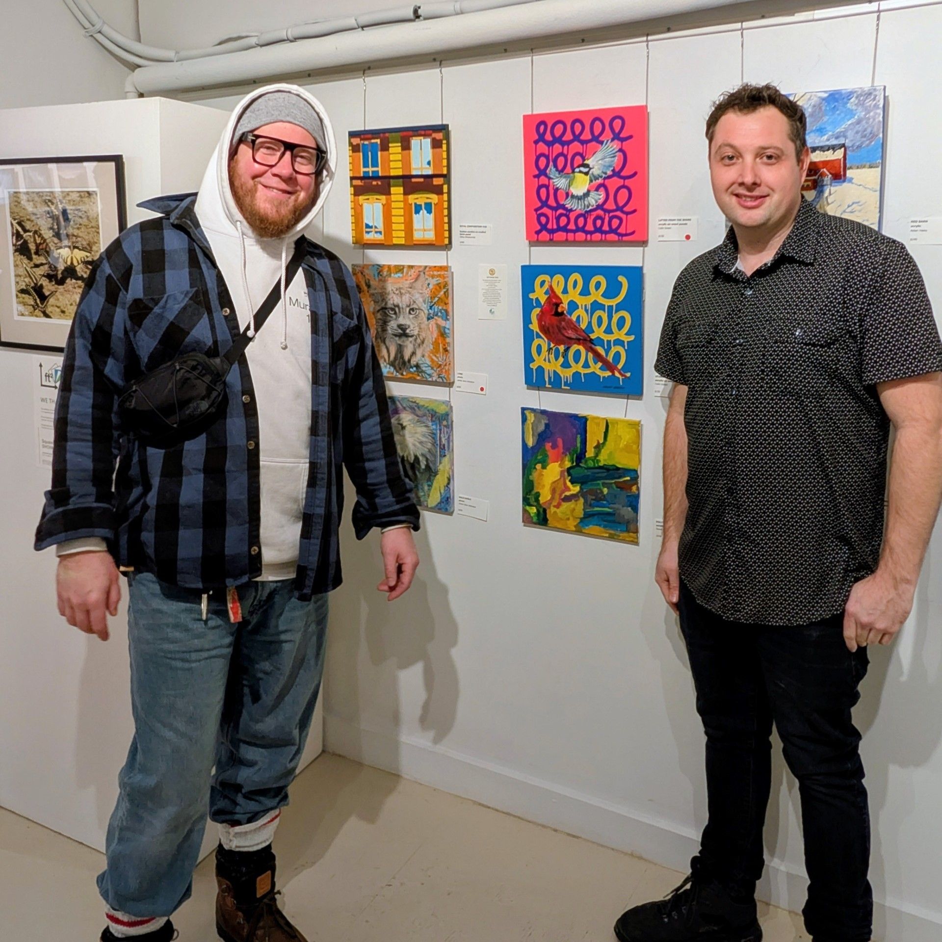 Art show and sale opens with vibrant crowd at Arts on Main Gallery