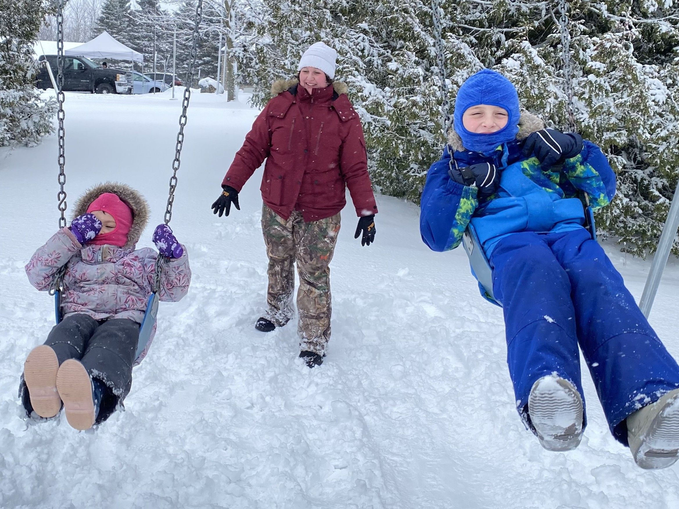While Sauble tourists are away, the community plays at Winterfest