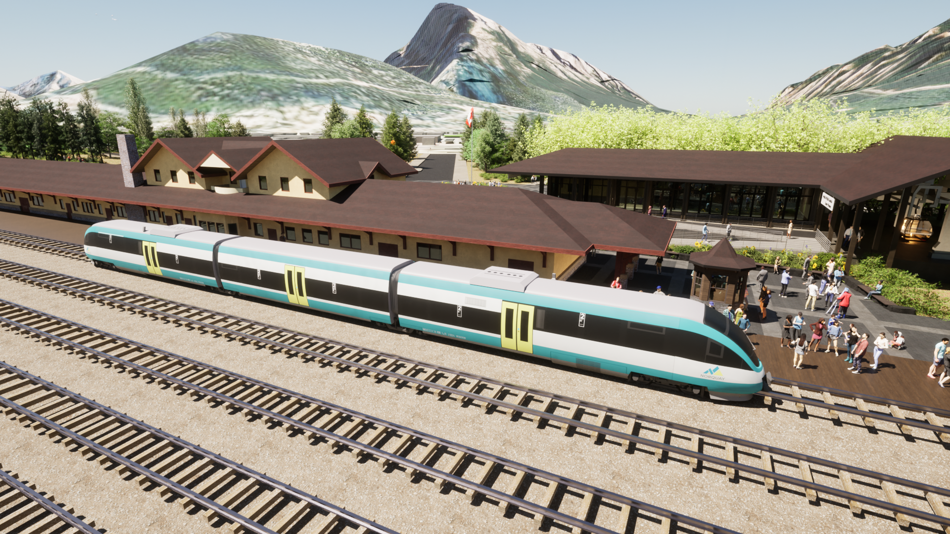 Building trades unions endorse Calgary airport–Banff rail project
