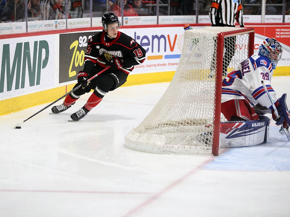 Kitchener Rangers run wild over Owen Sound Attack at the Bayshore ...