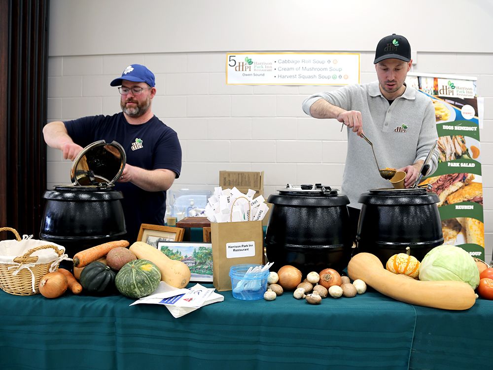 Alzheimer Society's SOUP's ON fundraiser serves up the heat on a frosty Saturday