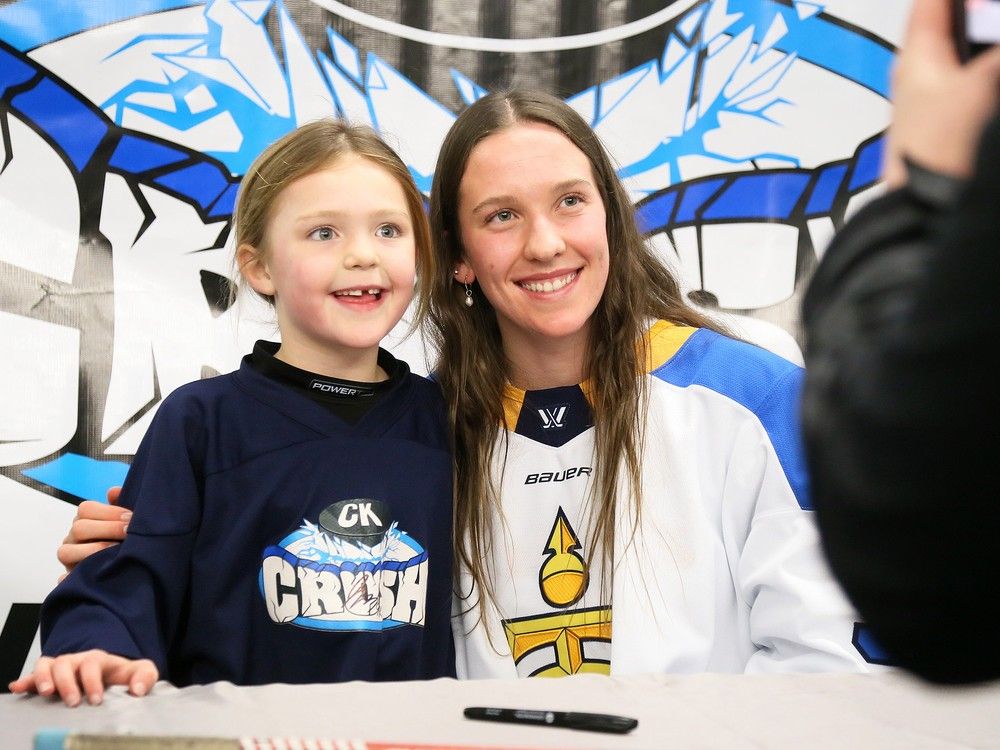 Chatham's Jessie McPherson learns from Olympians in first PWHL season