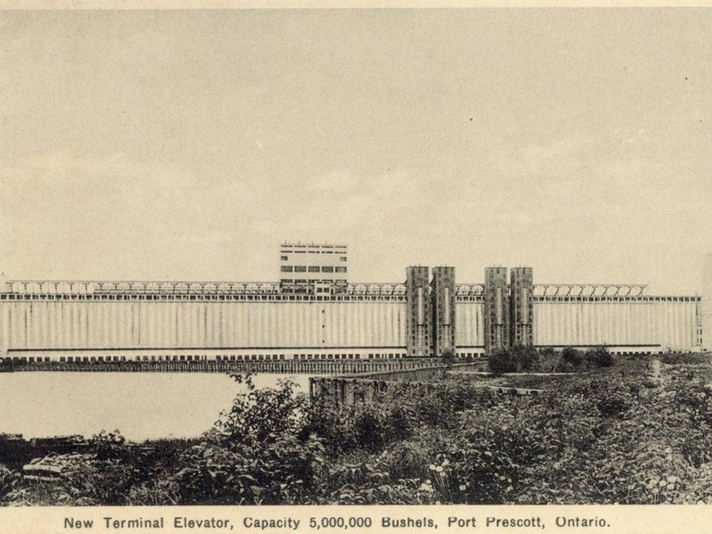 Modern elevator echoes activities of industry past