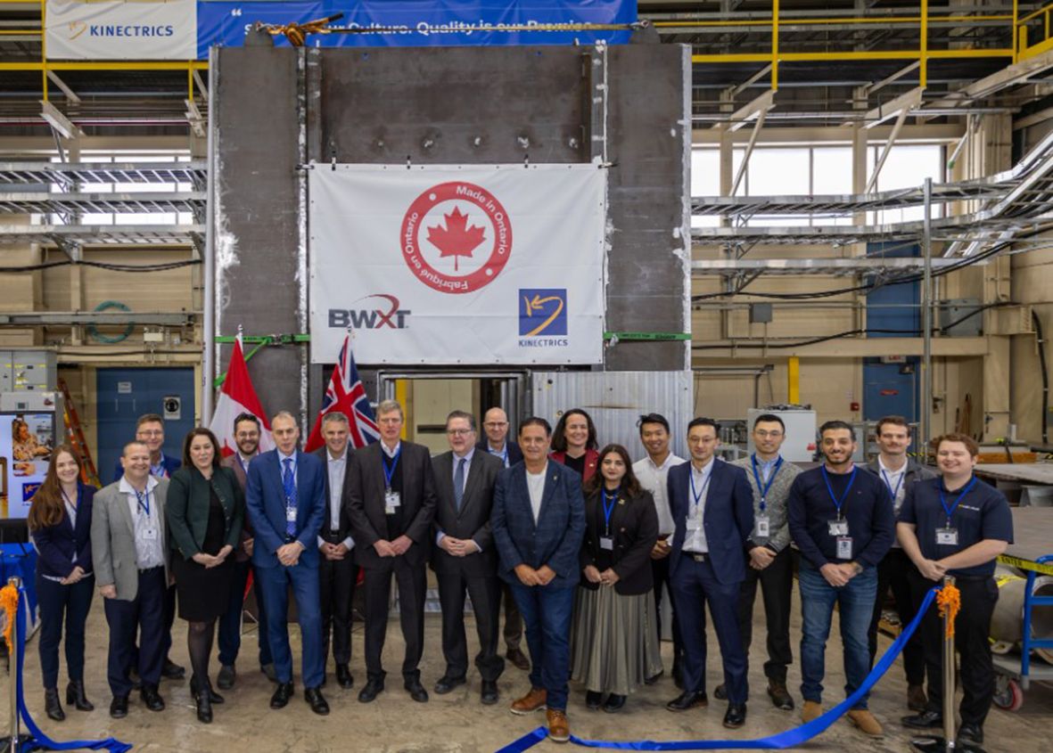 Bruce Power and Kinectrics unveil new hot cell for cancer-fighting medical isotopes 