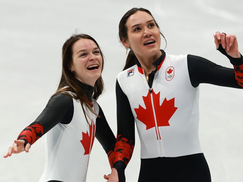 N.B. skater's move to avoid crash key in Canada's silver medal run