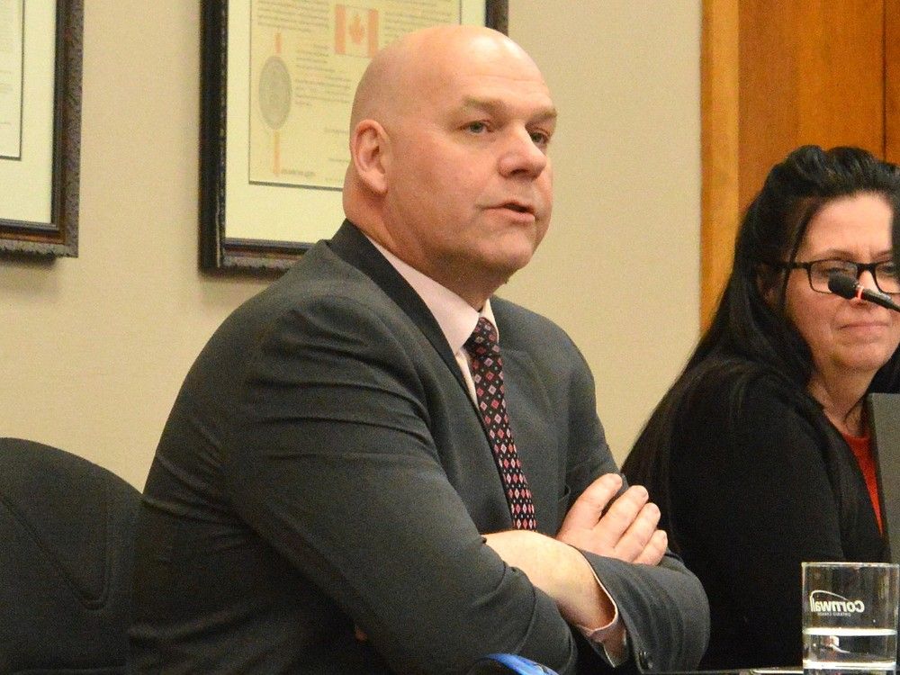 Cornwall's human resources manager Bruce Donig retires