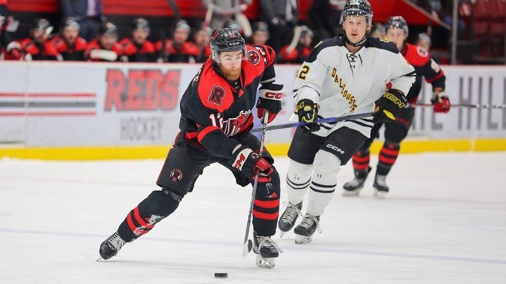 UNB Reds rookie embraces business side of hockey