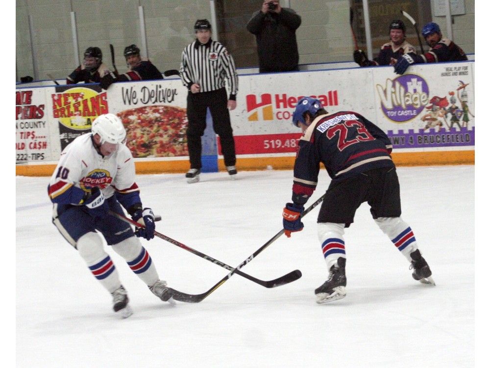 NHL Hockey Heroes and Goderich firefighters to face off for Huron Hospice