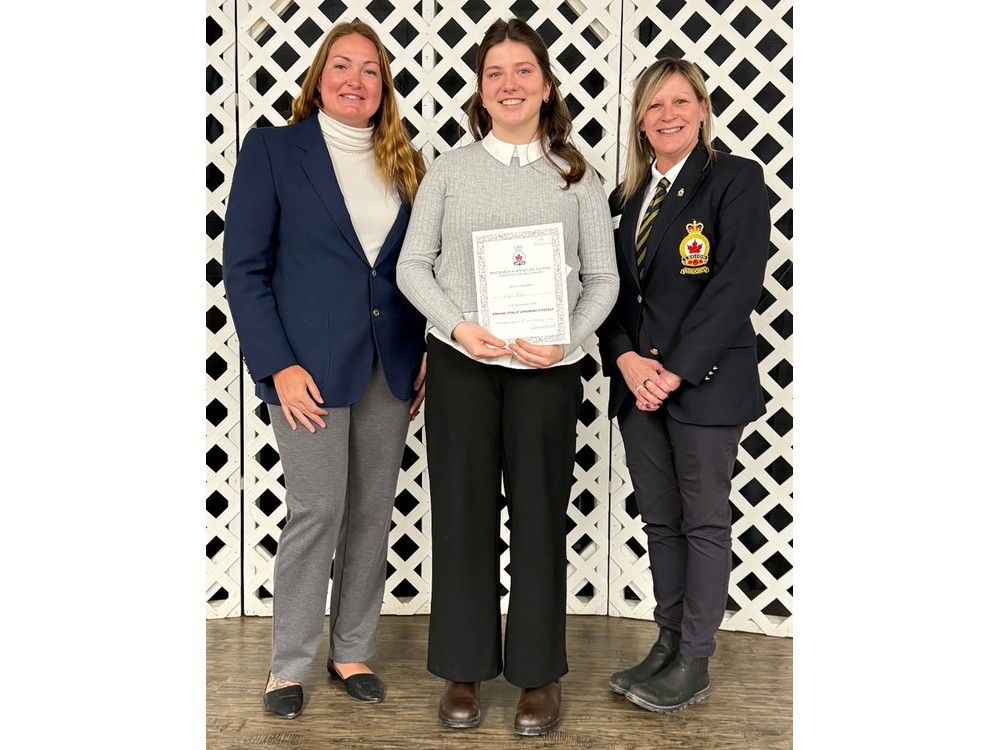 Publicly speaking at the Norwood Legion