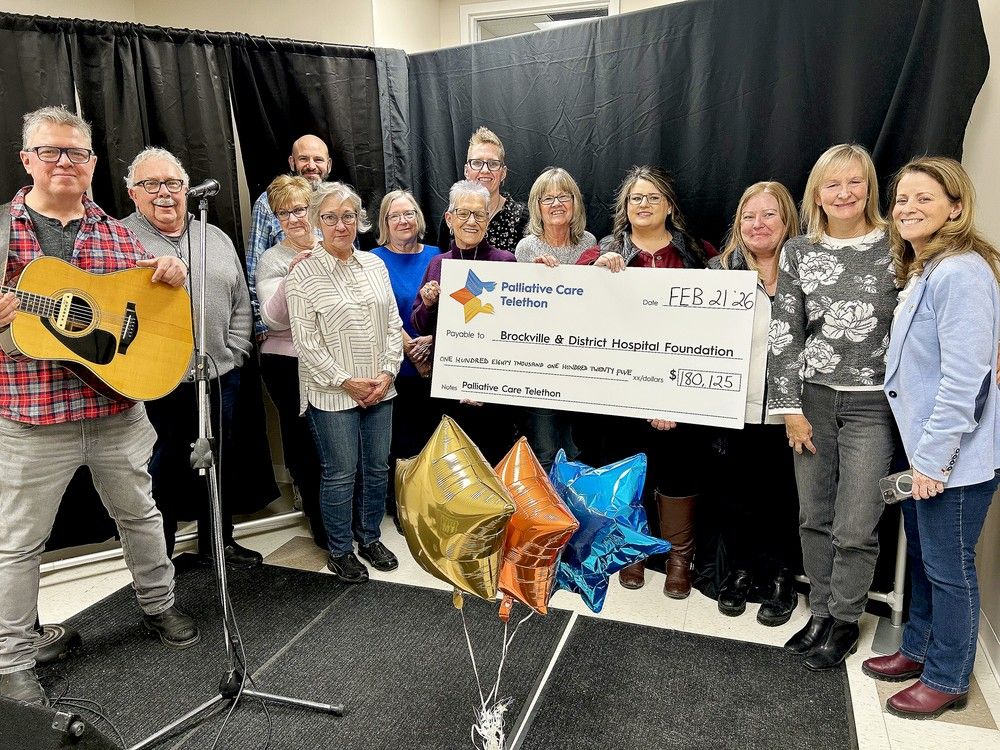 Brockville's new-look Palliative Care Telethon reaches new high