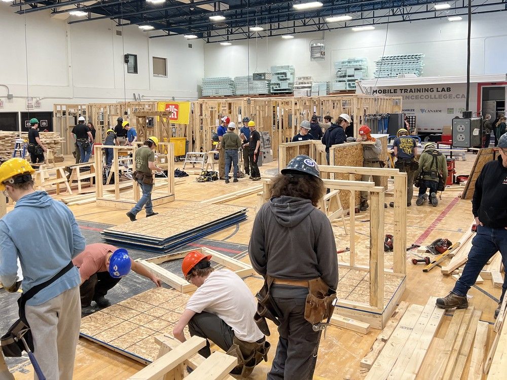 Kingston students compete in the skilled trades