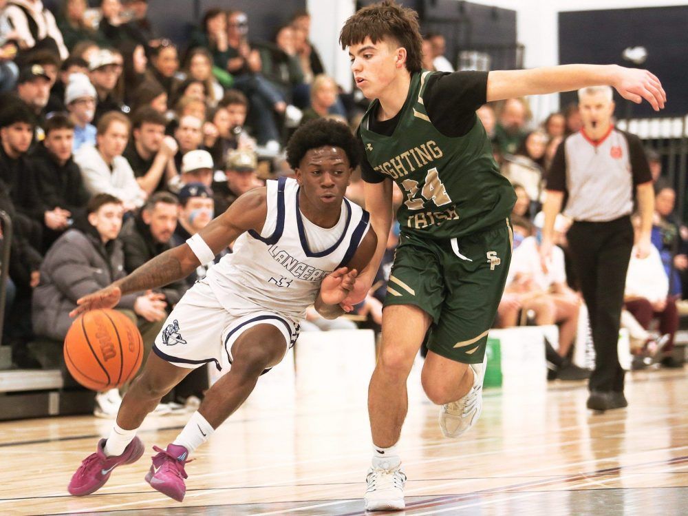 Defence leads Ursuline Lancers past St. Pat's Fighting Irish for four-peat