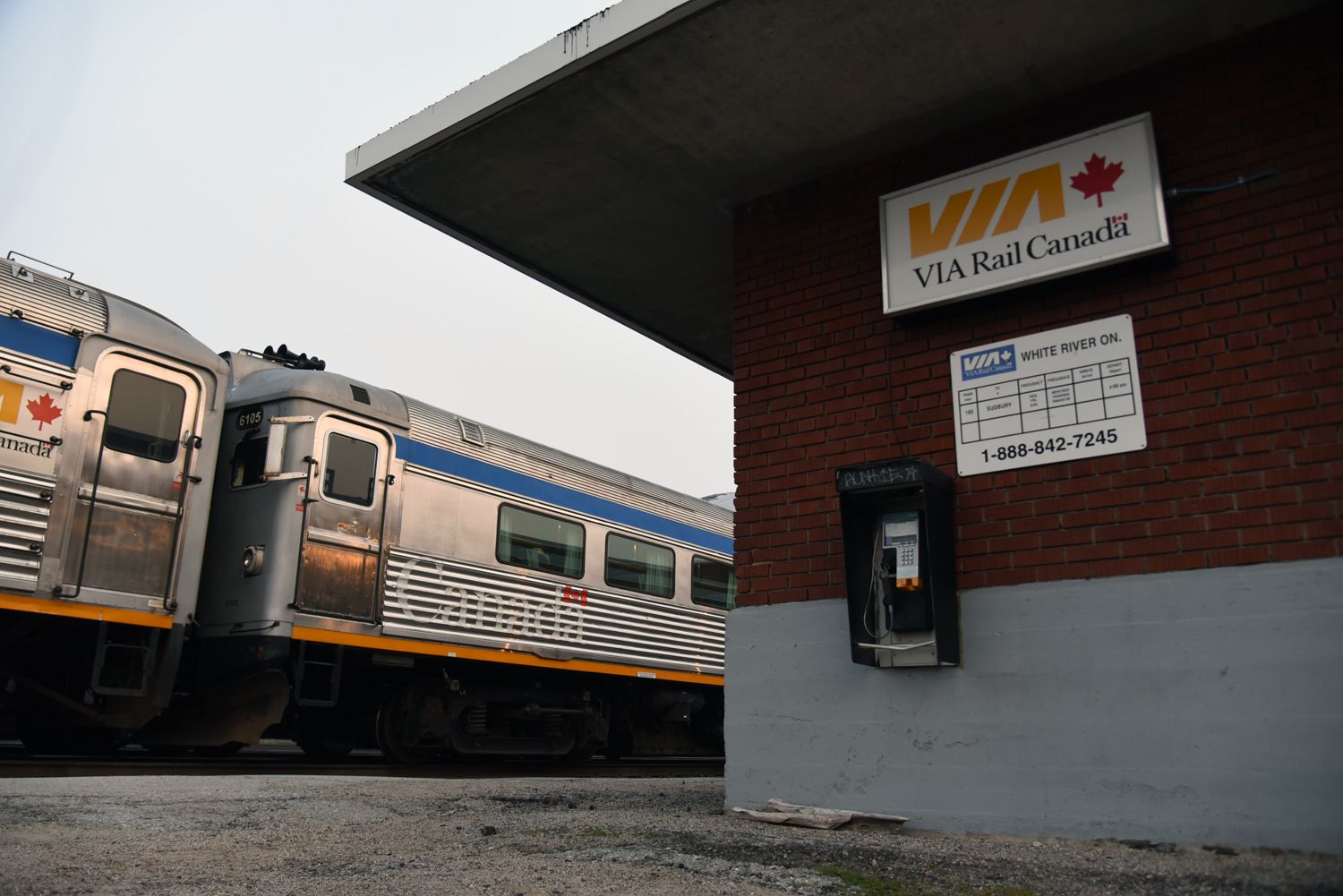 Sudbury-White River train on hiatus, stranding northeastern passengers