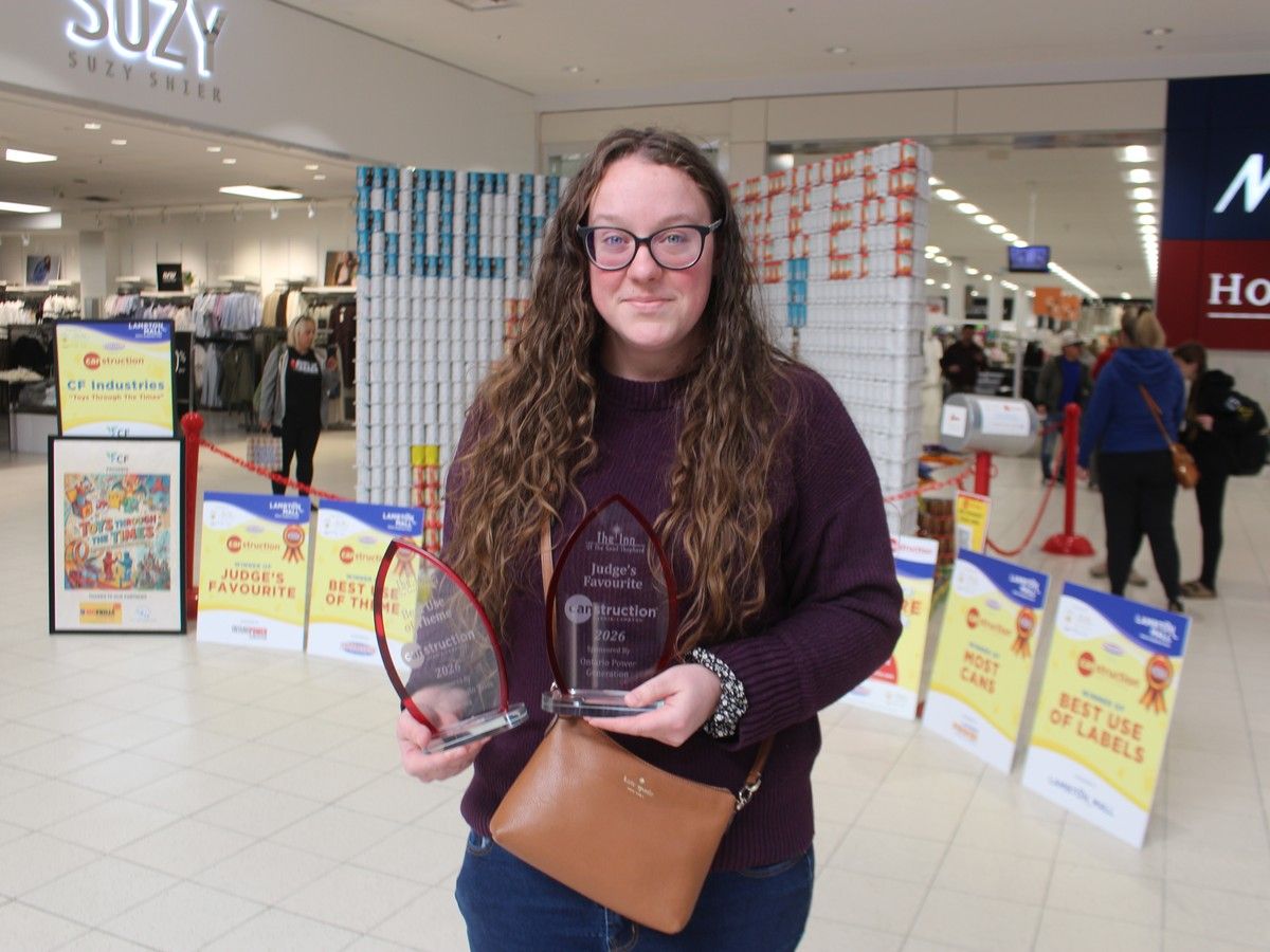 CF Industries cleans up at Sarnia Canstruction fundraiser awards